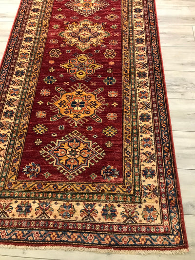 Pakistan Kazak Shirwan Hand Knotted Wool 3x20