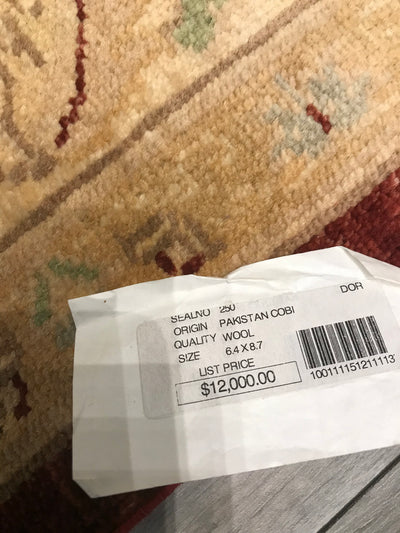 Pakistan Chobi Hand Knotted Wool 6x9