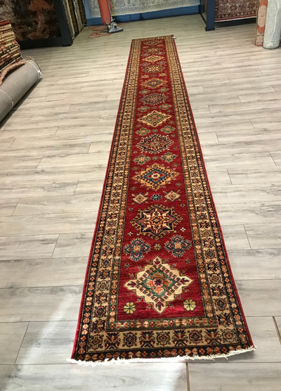 Pakistan Kazak Shirwan hand Knotted wool 3x20