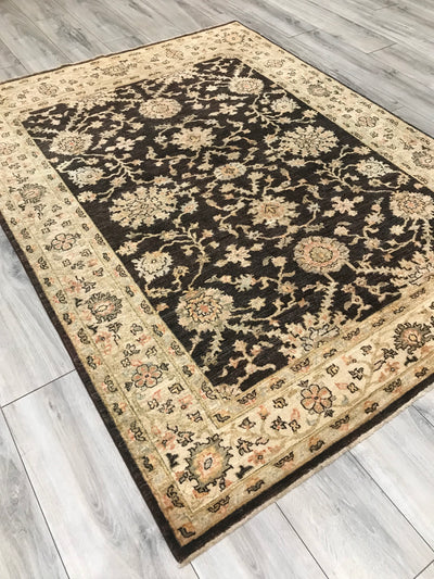 Pakistan Ziegler Hand Knotted Wool 5x7