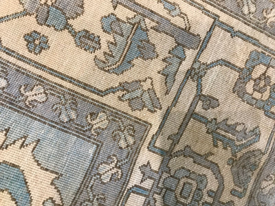 Pakistan Ziegler Heriz Hand Knotted Wool 8x10