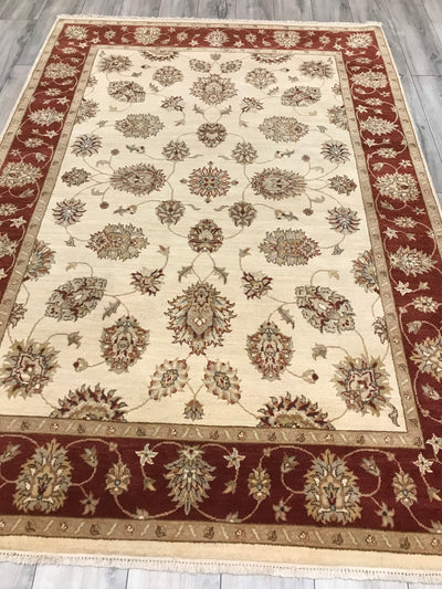 Pakistan Ziegler Hand Knotted Wool 5x8
