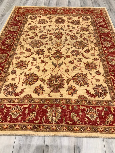 Pakistan Chobi Hand Knotted Wool 5x7