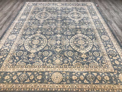 Pakistan Ziegler Hand Knotted Wool 8x10