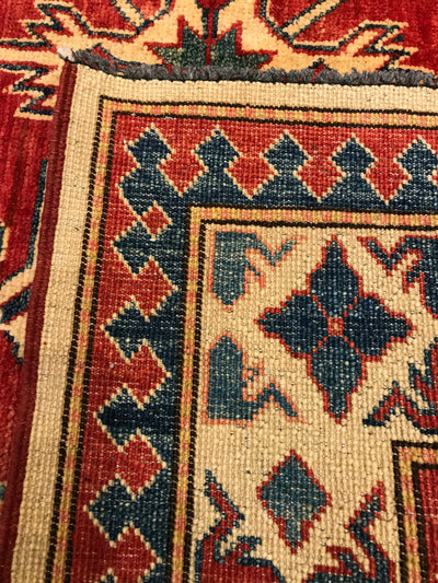 Pakistan kazak Hand Knotted Wool 4x7