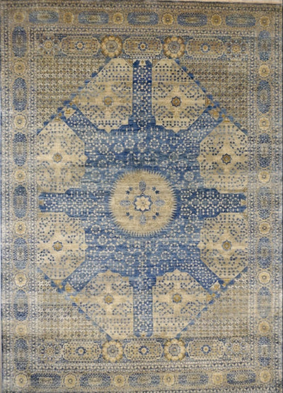 India Mamlouk Hand Knotted Wool 10x14