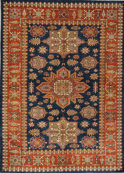 Pakistan Kazak Shirwan Hand Knotted Wool 6x8