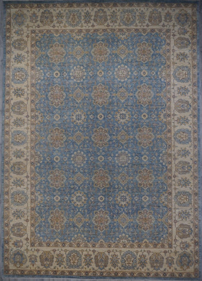 Pakistan Ziegler Hand Knotted Wool 10x14