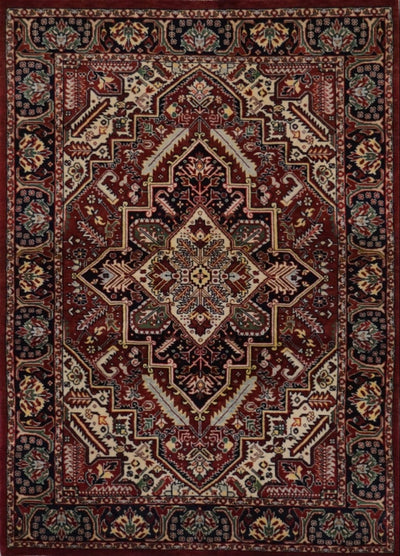 Pakistan Heriz Hand Hnotted Wool 4x6