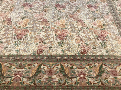 Pakistan Fine Tabriz Hand Knotted 10x14