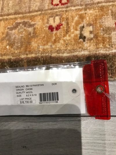 Pakistan Ziegler Hand Knotted Wool 8x10