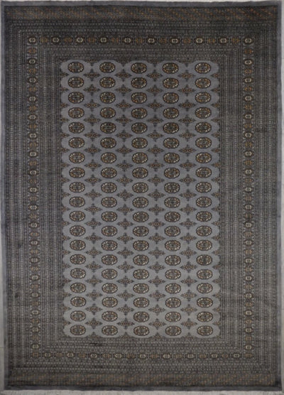 Pakistan Bokhara Hand Knotted Wool 9x12