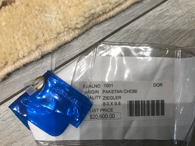 Pakistan Ziegler Hand Knotted  Wool 8x10