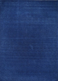 India Modern Plain Hand Loom  Wool 8X10