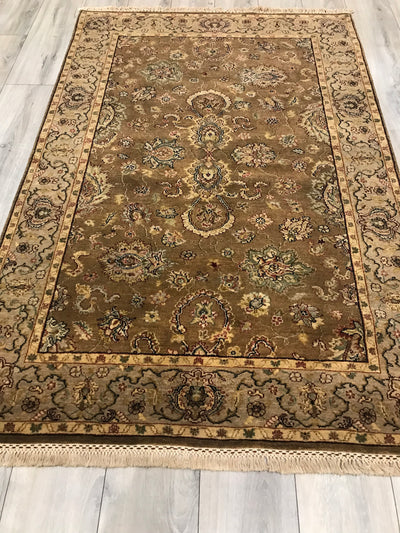 India Manzar Hand Knotted Wool 4x6