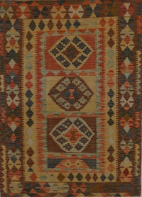 Afghanistan Killim Hand Woven Wool 4x6