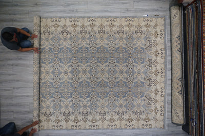 Pakistan Ziegler Hand Knotted Wool 10x14