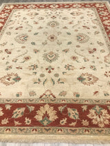 Pakistan Chobi Hand Knotted Wool 8x10