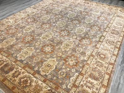 Pakistan Ziegler Hand Knotted Wool 10x14