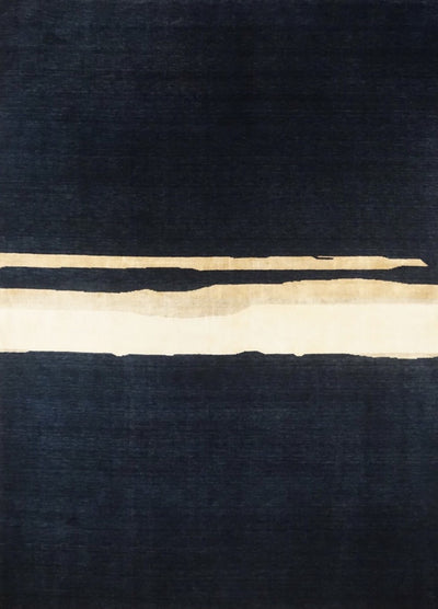 India Modern Hand Loom Wool 9x12