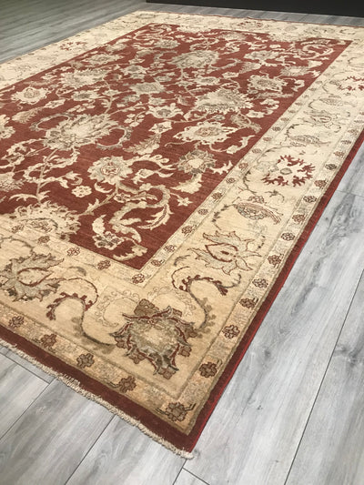 Pakistan Chobi Hand Knotted Wool 9x12