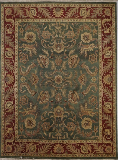 India jaipur Hand Knotted Wool 8X10