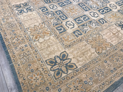 Pakistan Kotan Hand Knotted Wool 9x12