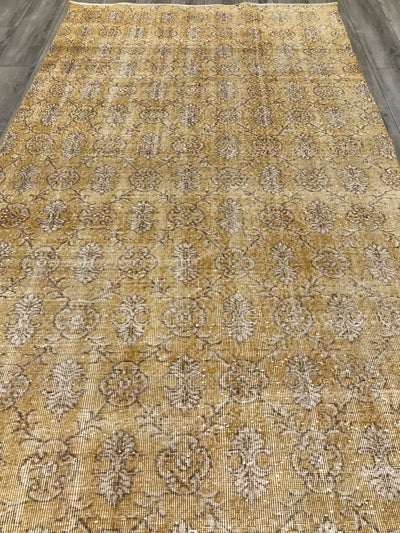 Turkish Sparta Semi Antique Hand Knotted Wool 5x8