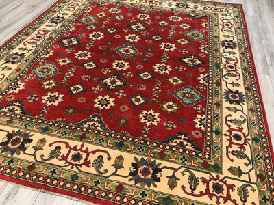 Pakistan Kazak Hand Knotted Wool 8X10