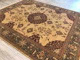 India Imperian Hand Knotted Wool 8X10