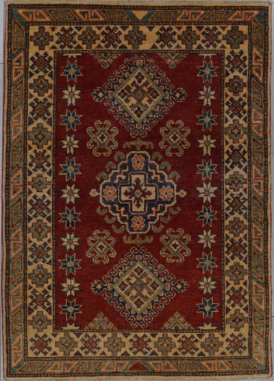 Pakistan Kazak Hand Knotted Wool 3x5