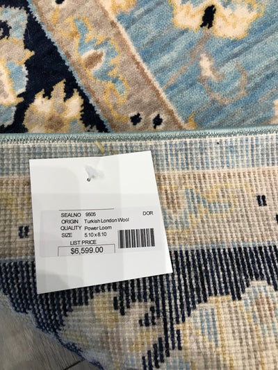 Turkish London Power Loom Wool 6x9