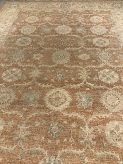 Pakistan Ziegler Hand Knotted Wool 9x12