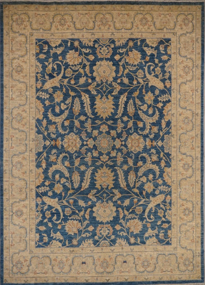 Pakistan Ziegler Hand Knotted Wool 9x12