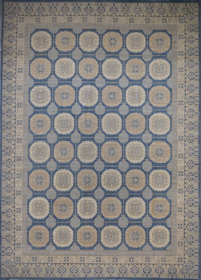 Pakistan Kotan Hand Knotted Wool 10x14