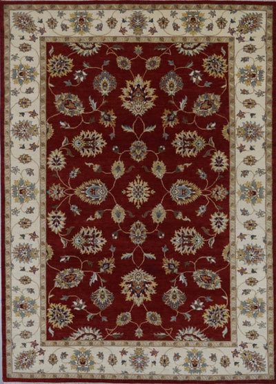 India Ziegler Hand Knotted Wool 6x9