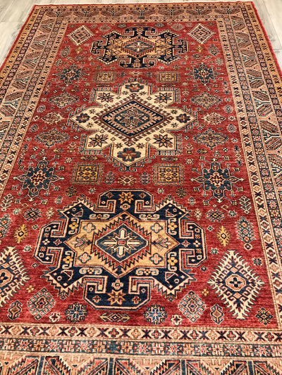 Pakistan Shirwan Kazak Hand Knotted Wool 7x10