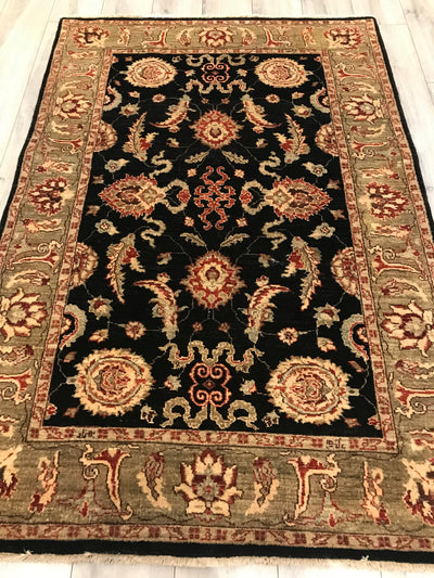 Pakistan Ziegler Hand Knotted Wool 4x6