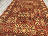 Pakistan Kazak Hand Knotted Wool 9x12