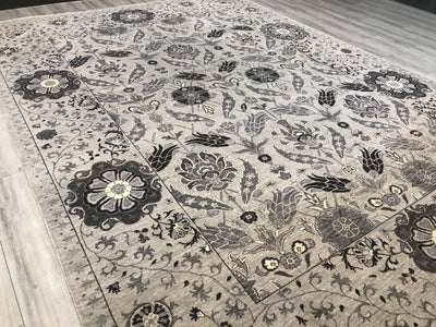 Pakistan Ziegler Hand Knotted Wool 10x14