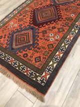 Persian Old Gochan Hand Knotted Wool 4x7