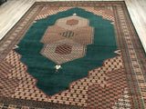 Pakistan Bokhara Hand Knotted Wool 9x12