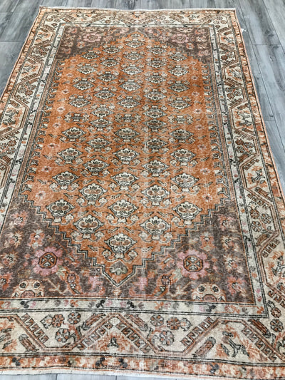 Turkish Sparta Semi Antique Hand Knotted Wool5x8