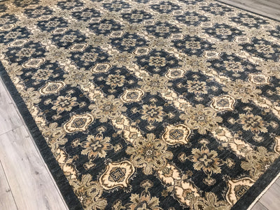 Pakistan Ziegler Hand Knotted Wool 10x14