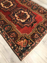 Persian Old Baktiari Hand Knotted Wool 5x7