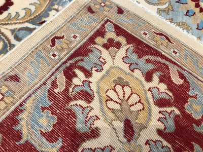 Pakistan Tabriz 16/16 Hand Knotted Wool 9x12