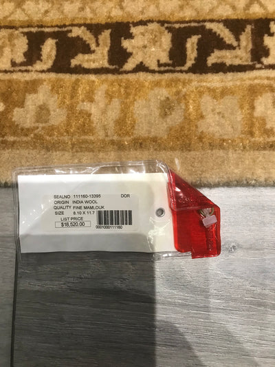 India Tabriz Mamluk Hand Knotted Wool 9x12