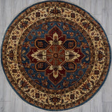 Pakistan Sultani Hand Knotted Wool 7x7