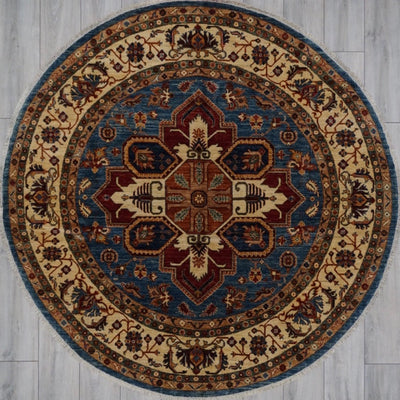 Pakistan Sultani Hand Knotted Wool 7x7