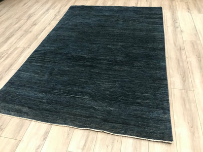 Pakistan Gabeh Plain Hand Knotted Wool 6x8